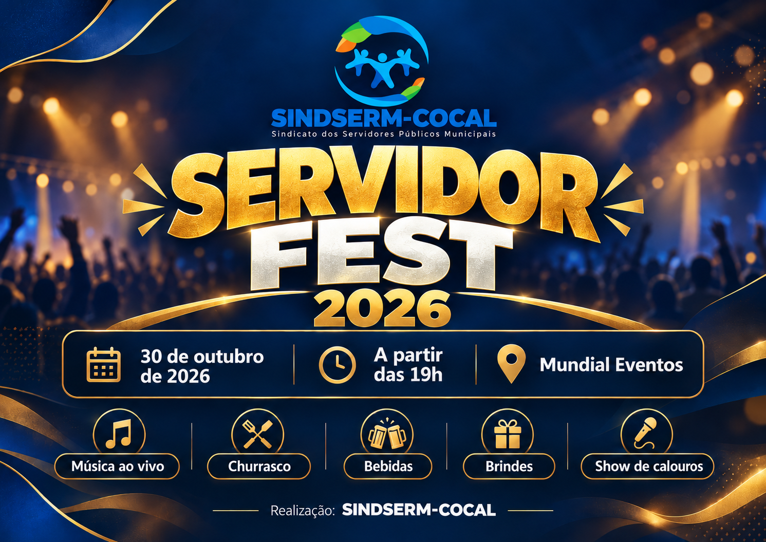 Arte oficial Servidor Fest 2026